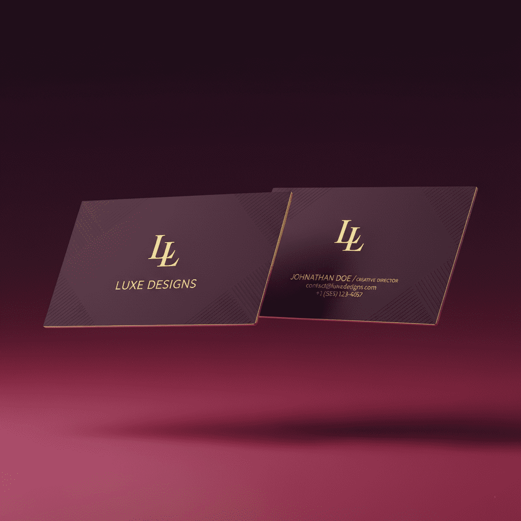 Modern Business Visiting Card Design